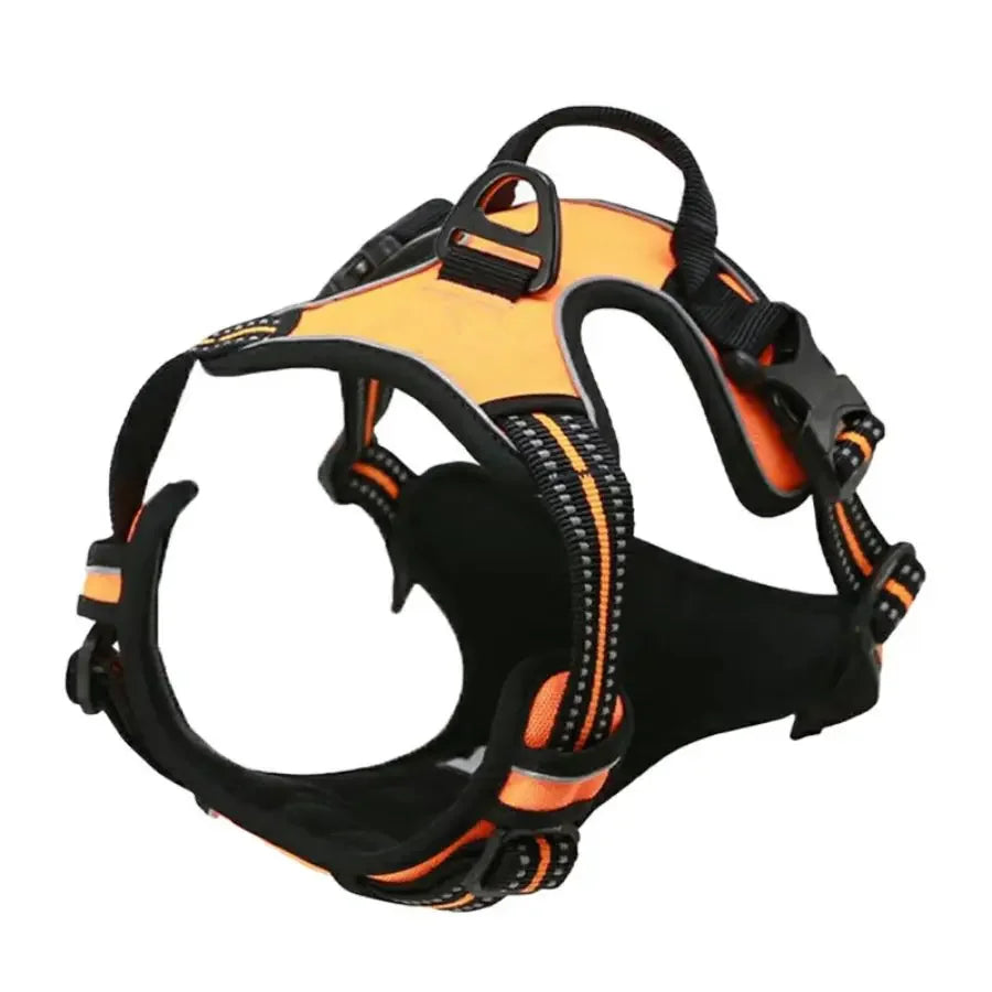 Ultimate No Pull Dog Harness with Reflective Front Clip & Easy Control Handle for Large Dogs