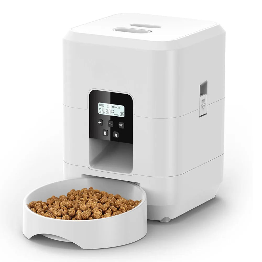 Revolutionary Smart Pet Feeder: Automatic Cat & Dog Food Dispenser with Timed Quantitative Feeding