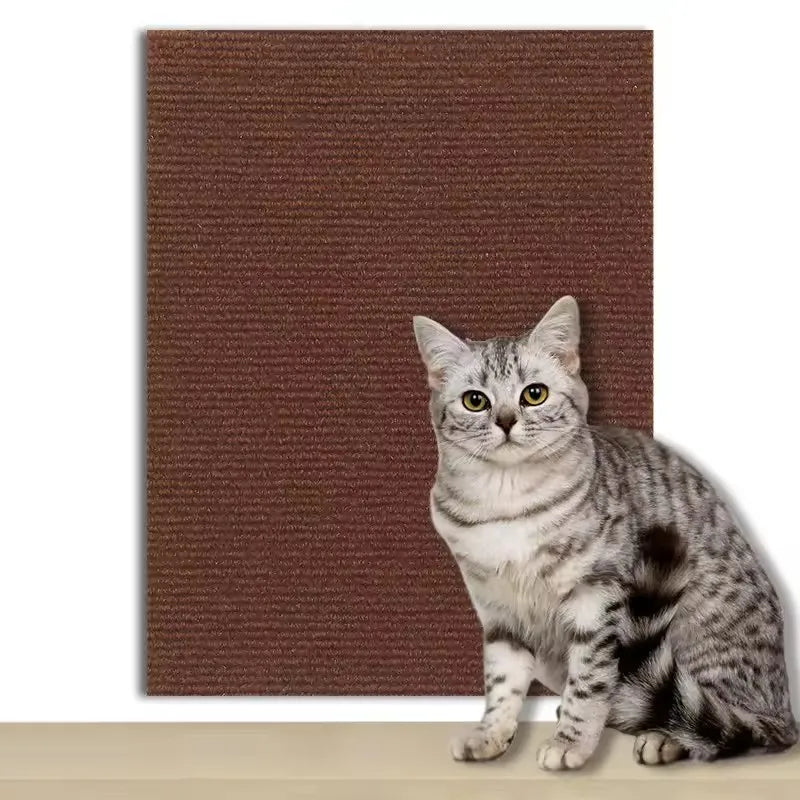 Transform Your Home with Our 7-Color Cat Scratcher Sofa Protector - Trimmable Self-Adhesive Carpet for DIY Cat Scratch Mat