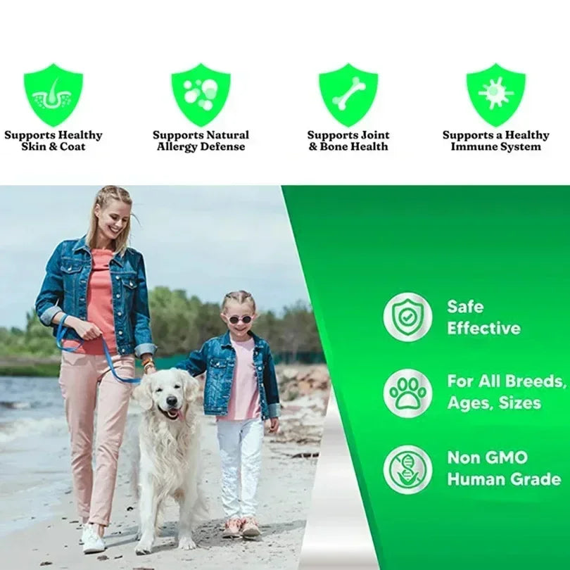 Elevate Your Dog's Health with Brand 200Ml PET BRILLIANT Pure Salmon Oil - Natural Nutritional Supplement Packed with 21 Omega Fatty Acids!