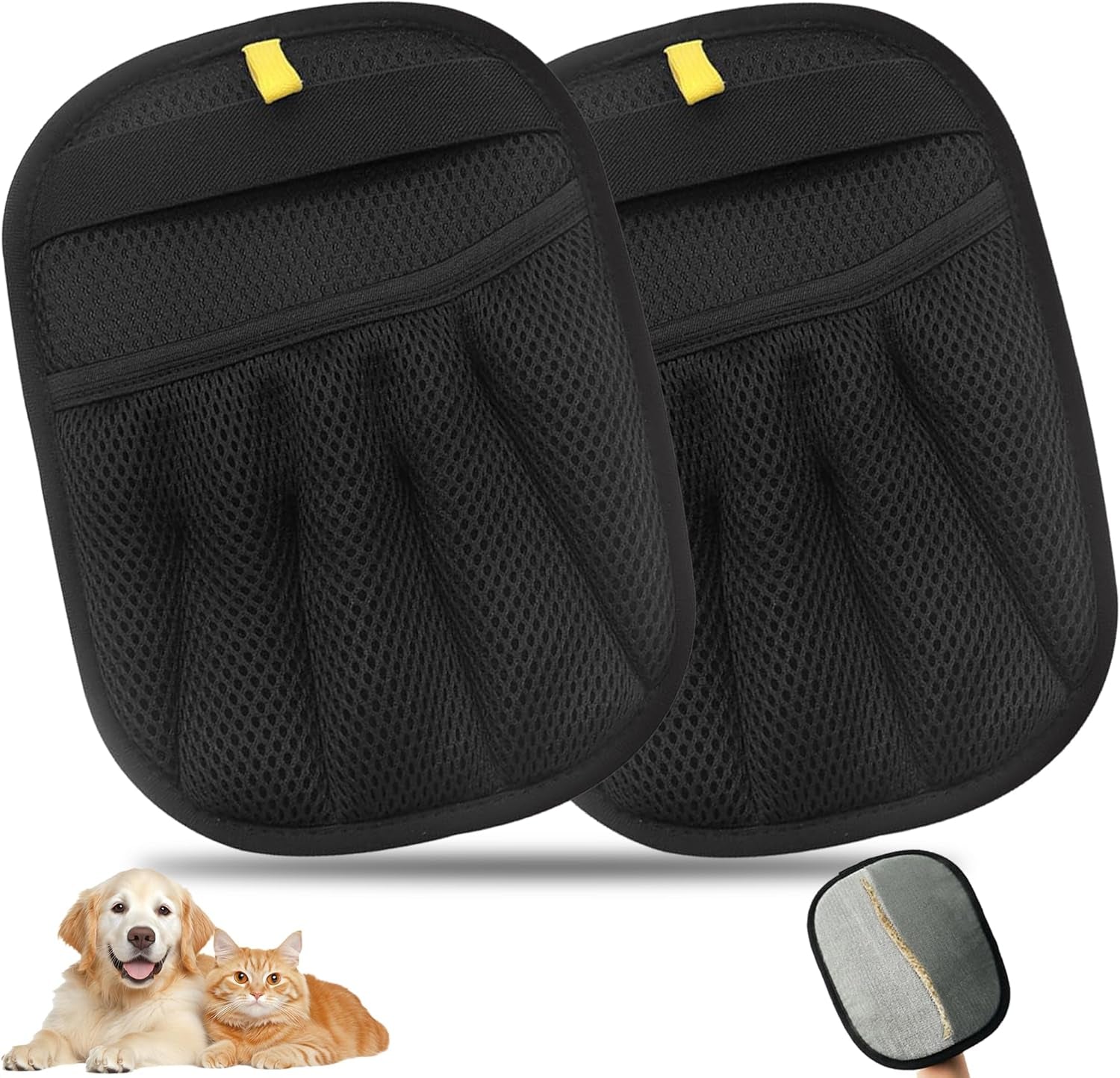 Revolutionary Pet Hair Remover Glove - Effortlessly Banish Pet Fur from Furniture, Clothes, and More!