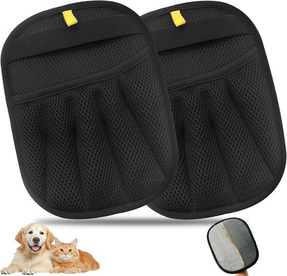 Revolutionary Pet Hair Remover Glove - Effortlessly Banish Pet Fur from Furniture, Clothes, and More!