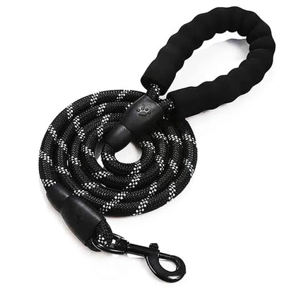 Durable Reflective Dog Leash for All Breeds - Perfect for Big, Small, and Medium Dogs!