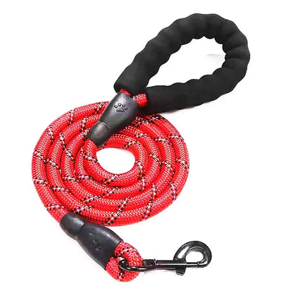 Durable Reflective Dog Leash for All Breeds - Perfect for Big, Small, and Medium Dogs!