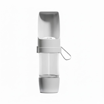 Portable Pets Water Bottle with Food Storage