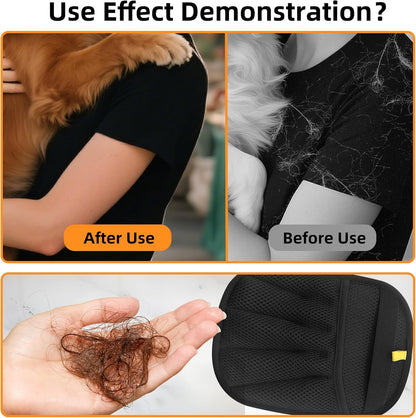 Revolutionary Pet Hair Remover Glove - Effortlessly Banish Pet Fur from Furniture, Clothes, and More!