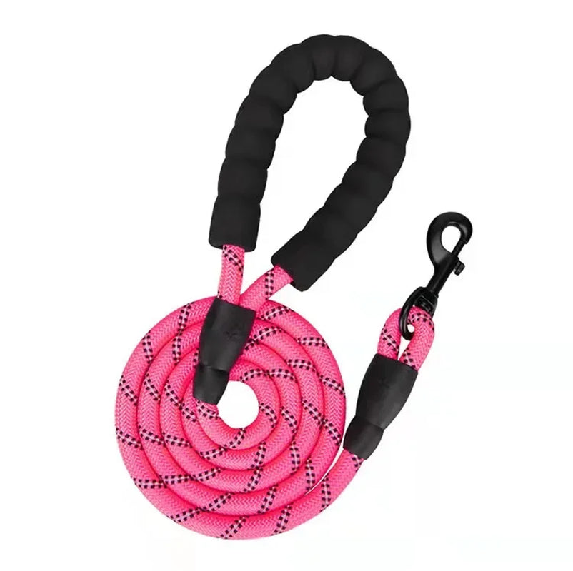 Durable Reflective Dog Leash for All Breeds - Perfect for Big, Small, and Medium Dogs!