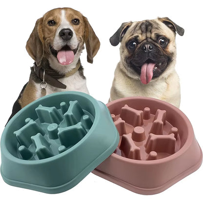 Revolutionary Slow Feeder Dog Bowl: Anti-Choking, Non-Slip Design for Healthy Eating - Perfect for Small to Medium Breeds!