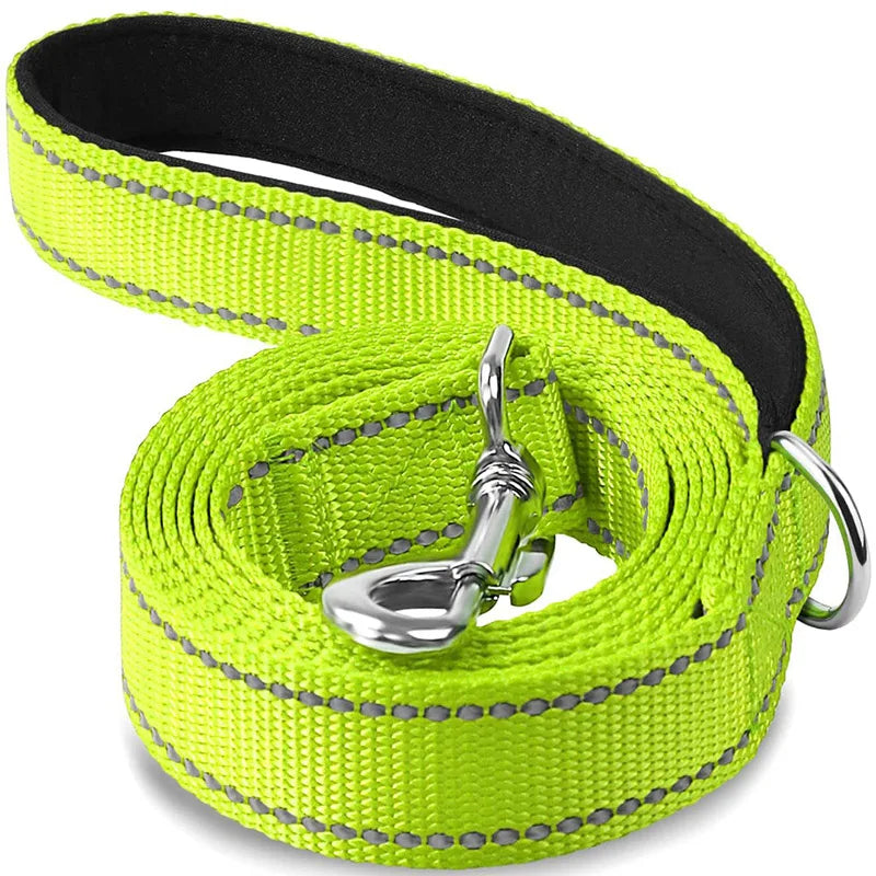 Durable Night Reflection Dog Harness and Leash Set for Safe Walks - Perfect for All Breeds