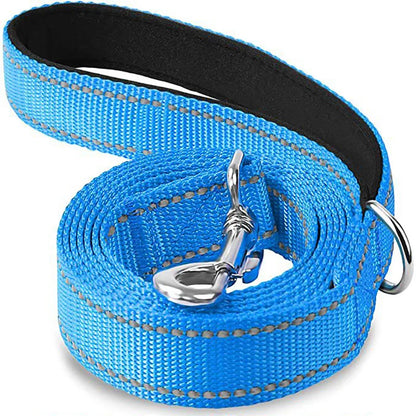 Durable Night Reflection Dog Harness and Leash Set for Safe Walks - Perfect for All Breeds