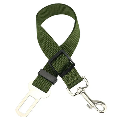 Secure Your Pet's Safety with Our Adjustable Dog and Cat Car Seat Belt - Perfect for Travel!