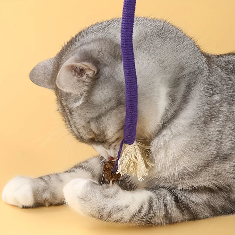 Durable Sisal Cat Bite Rope Toy - Perfect for Teething and Playtime!