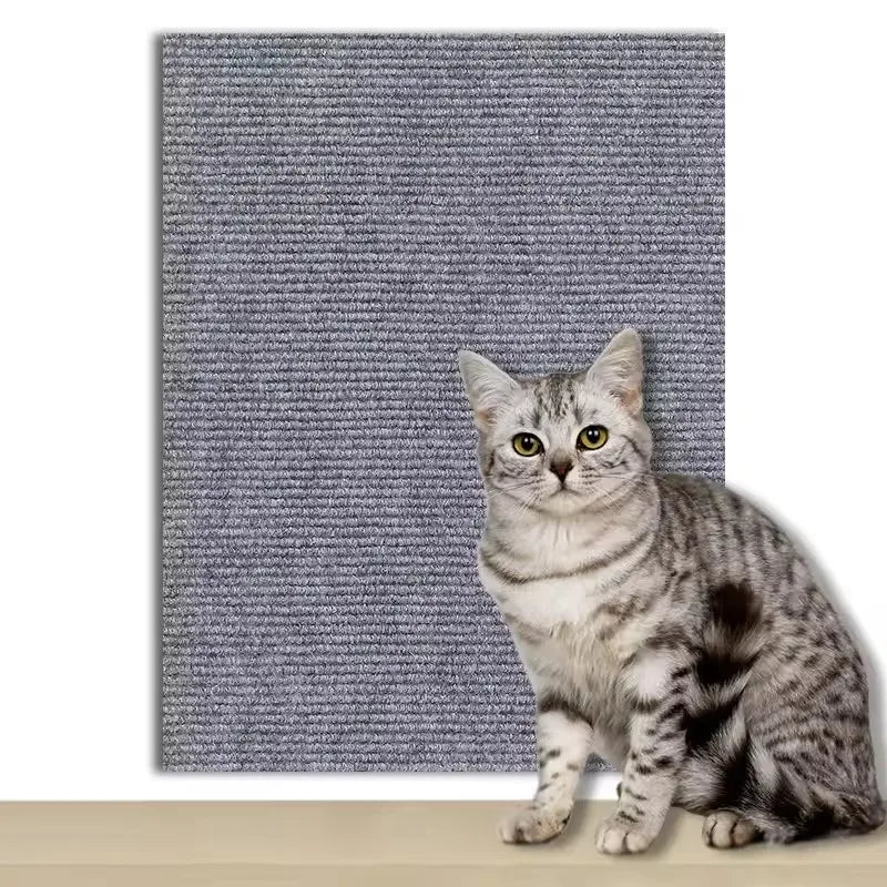Transform Your Home with Our 7-Color Cat Scratcher Sofa Protector - Trimmable Self-Adhesive Carpet for DIY Cat Scratch Mat