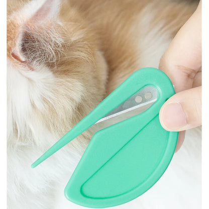 Ultimate Pet Knotting Comb for Painless Grooming - Effortlessly Remove Tangles and Shedding Fur for Cats and Dogs