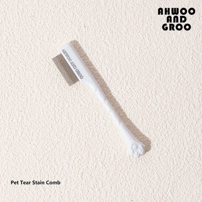 Ultimate Pet Facial Cleaning Comb Set for Tear Stains and Eye-Poop - Perfect for Dogs and Cats!