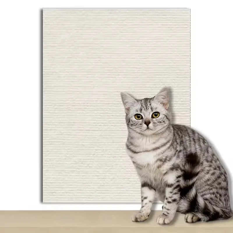 Transform Your Home with Our 7-Color Cat Scratcher Sofa Protector - Trimmable Self-Adhesive Carpet for DIY Cat Scratch Mat