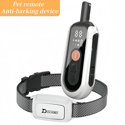 Ultimate Waterproof Electric Dog Training Collar with Remote Control - Rechargeable Anti-Barking Device for Dogs of All Sizes