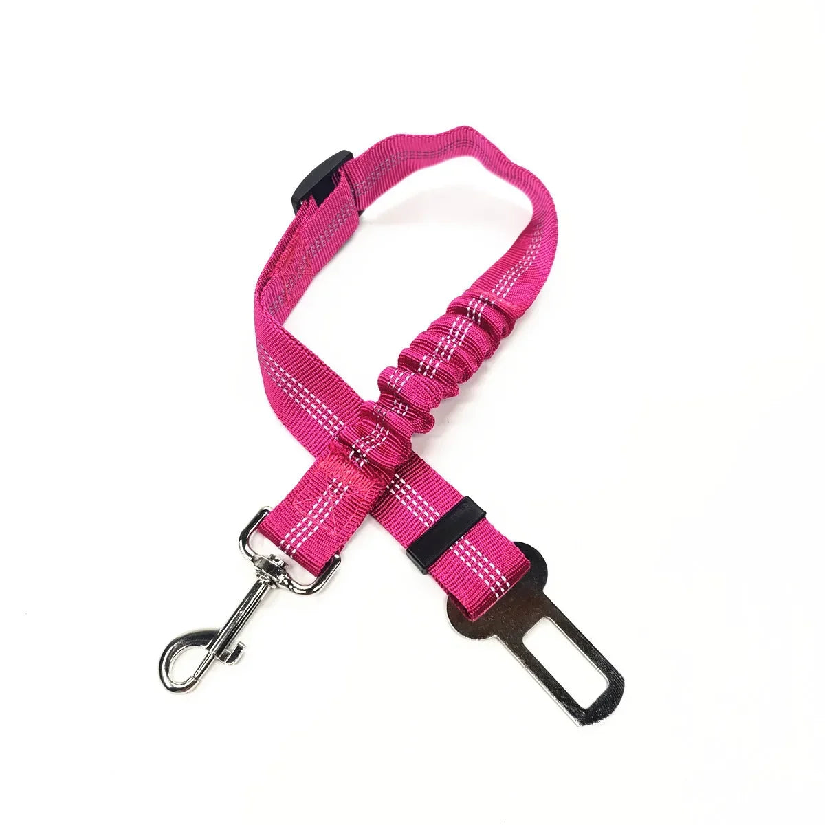 Secure Your Pet's Safety with Our Adjustable Dog and Cat Car Seat Belt - Perfect for Travel!