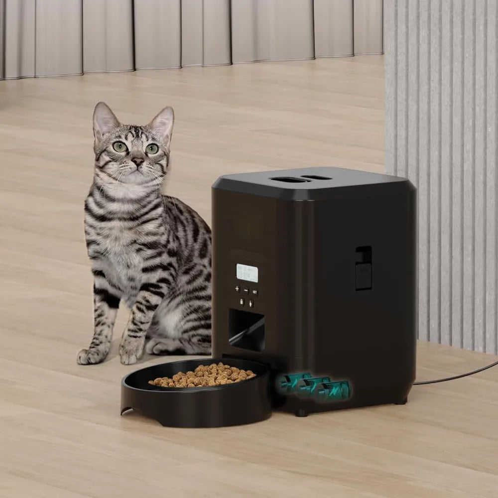 Revolutionary Smart Pet Feeder: Automatic Cat & Dog Food Dispenser with Timed Quantitative Feeding