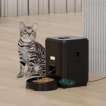 Revolutionary Smart Pet Feeder: Automatic Cat & Dog Food Dispenser with Timed Quantitative Feeding