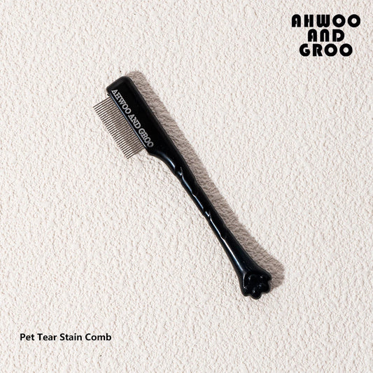 Ultimate Pet Facial Cleaning Comb Set for Tear Stains and Eye-Poop - Perfect for Dogs and Cats!