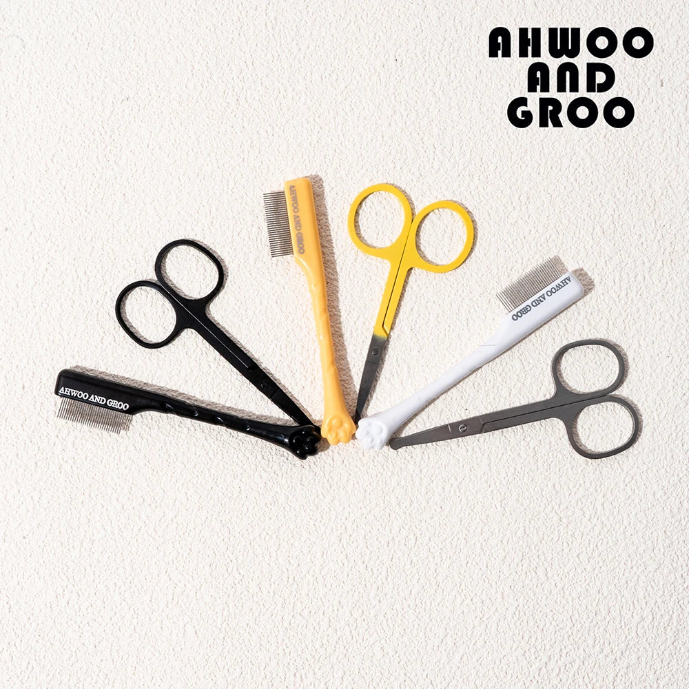 Ultimate Pet Facial Cleaning Comb Set for Tear Stains and Eye-Poop - Perfect for Dogs and Cats!