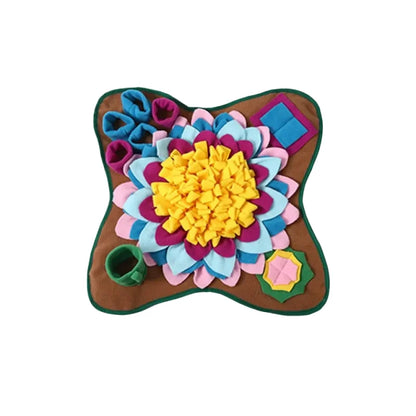 Interactive Pet Sniffing Training Mat for Dogs and Cats - Eco-Friendly, Stress Relief, and Bite Resistant Slow Food Blanket