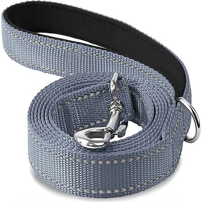 Durable Night Reflection Dog Harness and Leash Set for Safe Walks - Perfect for All Breeds