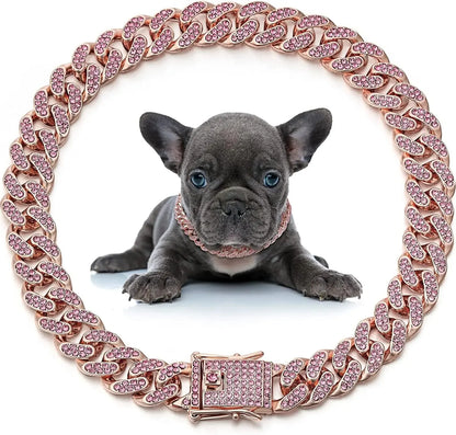 Sparkle and Shine: The Ultimate Diamond Cuban Link Necklace for Your Beloved Pets