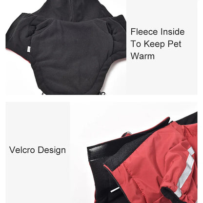 Stylish & Cozy Autumn/Winter Waterproof Dog Hoodie - Perfect for Small Breeds!