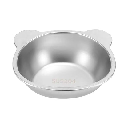 Elevate Mealtime with Our 15° Tilted Stainless Steel Cat Bowl – Perfect for Healthy Eating!