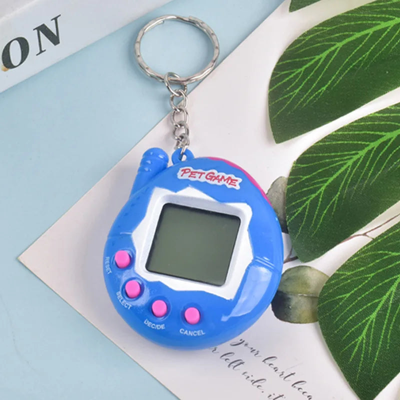 1PC Transparent Electronic Pets Tamagotchi Nostalgic 168 Pets in One Virtual Cyber Digital Nostalgic Funny Toys Pixel Funny Play