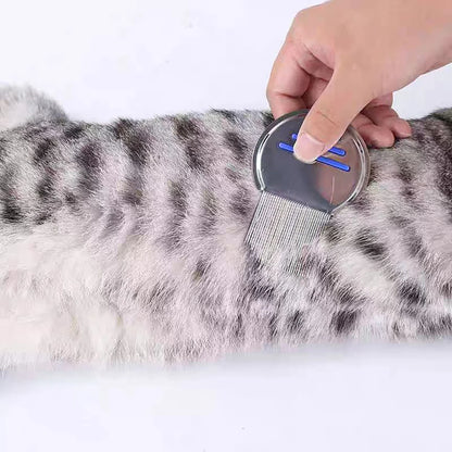 Ultimate Pet Comb for Cats and Dogs - Flea and Tick Removal, Grooming and Massage Tool