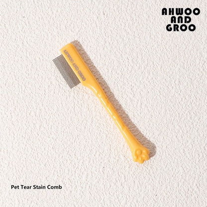 Ultimate Pet Facial Cleaning Comb Set for Tear Stains and Eye-Poop - Perfect for Dogs and Cats!