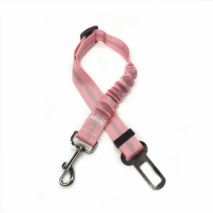 Secure Your Pet's Safety with Our Adjustable Dog and Cat Car Seat Belt - Perfect for Travel!
