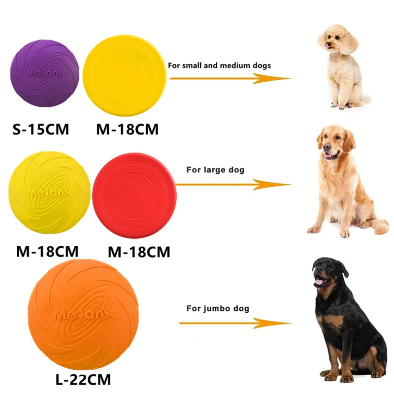 Ultimate Bite-Resistant Flying Disc for Dogs - Perfect for Outdoor Play and Training!