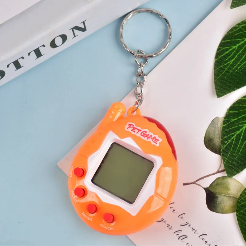 1PC Transparent Electronic Pets Tamagotchi Nostalgic 168 Pets in One Virtual Cyber Digital Nostalgic Funny Toys Pixel Funny Play