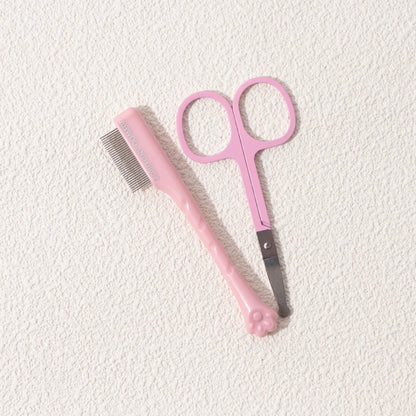 Ultimate Pet Facial Cleaning Comb Set for Tear Stains and Eye-Poop - Perfect for Dogs and Cats!