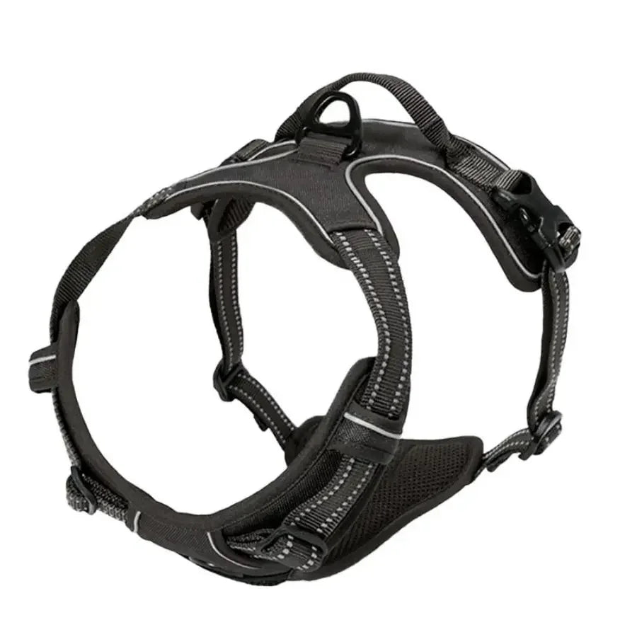 Ultimate No Pull Dog Harness with Reflective Front Clip & Easy Control Handle for Large Dogs