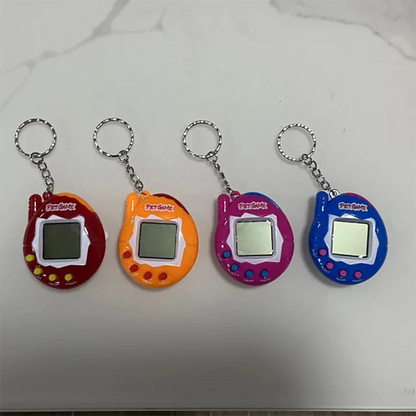 1PC Transparent Electronic Pets Tamagotchi Nostalgic 168 Pets in One Virtual Cyber Digital Nostalgic Funny Toys Pixel Funny Play
