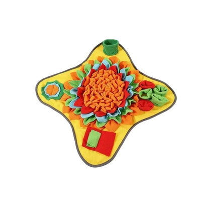 Interactive Pet Sniffing Training Mat for Dogs and Cats - Eco-Friendly, Stress Relief, and Bite Resistant Slow Food Blanket