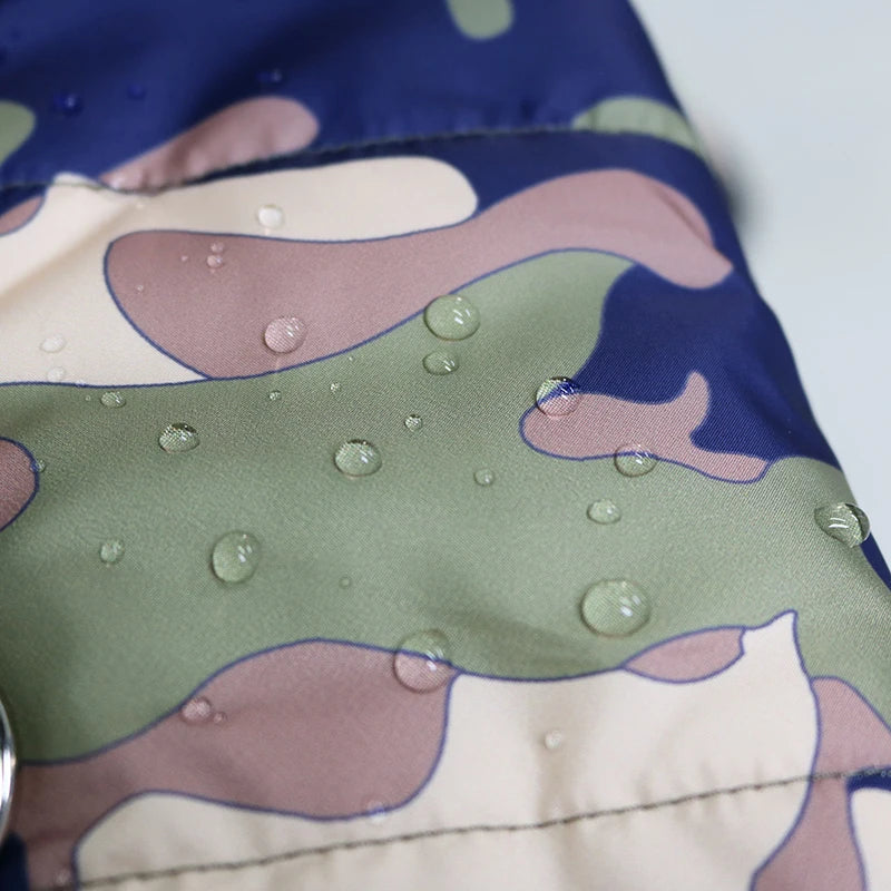 Padded Winter Warm Dog Clothes Waterproof Pet Vest Zipper Jacket for Small Medium Large Dogs Pug Chihuahua French Bulldog Coat