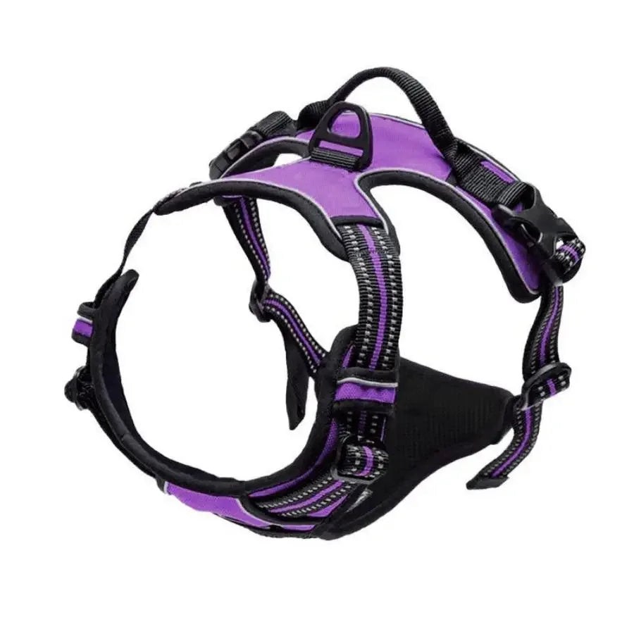 Ultimate No Pull Dog Harness with Reflective Front Clip & Easy Control Handle for Large Dogs