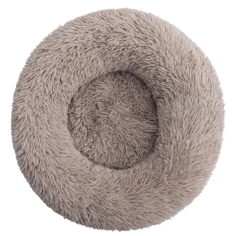Cozy & Stylish Round Pet Bed for Large Dogs and Cats - Super Soft Plush Winter Sleeping House