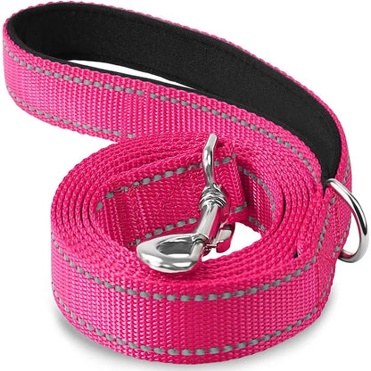 Durable Night Reflection Dog Harness and Leash Set for Safe Walks - Perfect for All Breeds