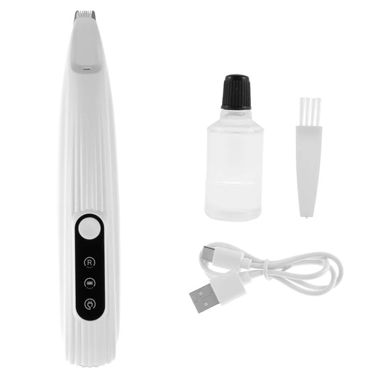 Ultimate Pet Dog Paw Trimmer with LED Light - Low Noise, High-Speed, Waterproof Grooming Tool for Dogs and Cats
