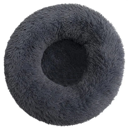Cozy & Stylish Round Pet Bed for Large Dogs and Cats - Super Soft Plush Winter Sleeping House
