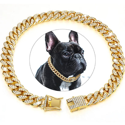 Sparkle and Shine: The Ultimate Diamond Cuban Link Necklace for Your Beloved Pets
