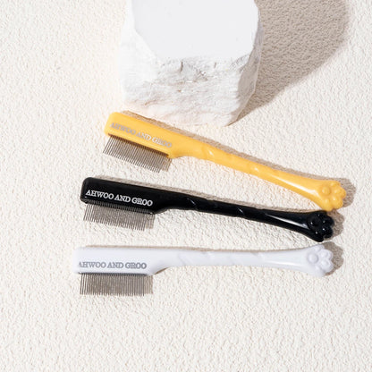 Ultimate Pet Facial Cleaning Comb Set for Tear Stains and Eye-Poop - Perfect for Dogs and Cats!