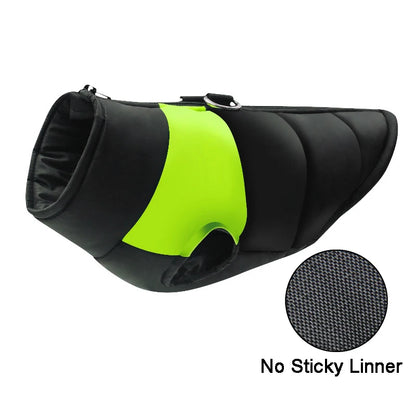 Padded Winter Warm Dog Clothes Waterproof Pet Vest Zipper Jacket for Small Medium Large Dogs Pug Chihuahua French Bulldog Coat